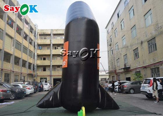 Inflatable Start Line Black PVC Tarpaulin Inflatable Entrance Arch Untuk Park Supermarket
