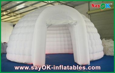 OD 5m Inflatable Air Tent White, Inflatable Dome Tent Untuk Pameran