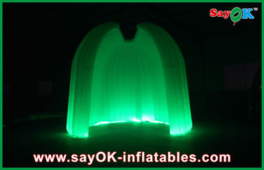 Go Outdoors Air Tent Wedding Party Round Inflatable Air Tent 210D Oxford Cloth Dengan Lampu LED