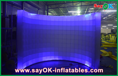 Inflatable Photo Booth Menyewa Acara / Promosi Curved Wall Mobile Photo Booth L3 X W1.5 X H2m
