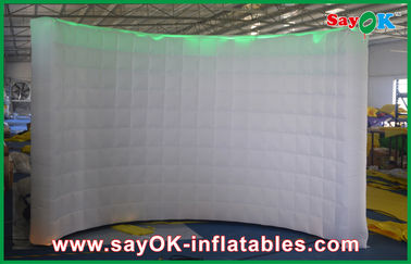 Inflatable Led Photo Booth Exhibition Booth Foto Instan Dengan Penggunaan Partisi Kipas Internal