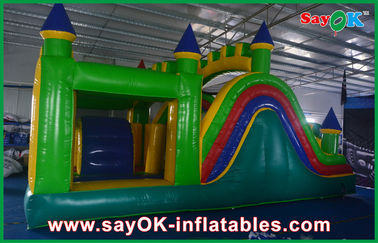 Anak Bouncers Inflatable PVC Tarpaulin Outdoor Komersial Bounce House Festival Menggunakan CE