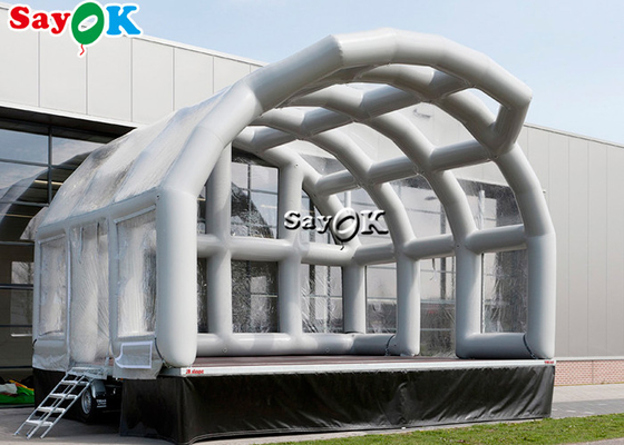PVC Coat Inflatable Air Tent Movable Stage Kokoh Dan Stabil