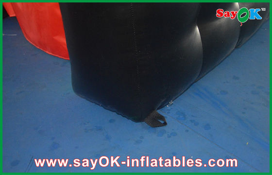 Photo Booth Enclosure Red Business Open Air Photo Booth Tahan Air / Tahan Lama CE / UL