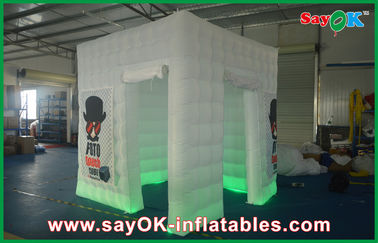 Inflatable Photo Booth Rental Diameter 3m Mobile Photo Booth Dengan 2 Pintu Lingkungan Peduli