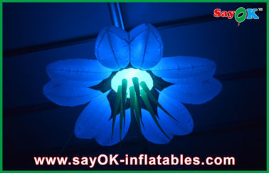 Oxford Cloth Led Raksasa Inflatable Pencahayaan Dekorasi 2m / 2.5m