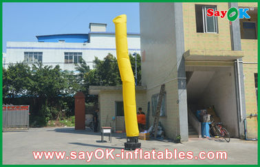 Inflatable Stick Man Yellow Inflatable Guy, Advertisement Air Dancers Inflatables