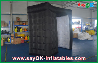 Inflatable Photo Studio Black Inflatable Photo Booth Dengan Controller Untuk Promosi Custom Made