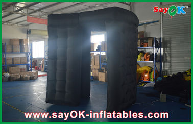 Inflatable Photo Studio Black Inflatable Photo Booth Dengan Controller Untuk Promosi Custom Made