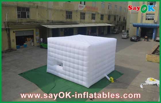 Tenda Outdoor Inflatable Cerah 4x3m Square Tenda Camping Inflatable Untuk Pesta / Pernikahan