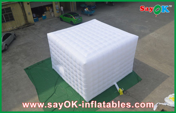 Tenda Outdoor Inflatable Cerah 4x3m Square Tenda Camping Inflatable Untuk Pesta / Pernikahan