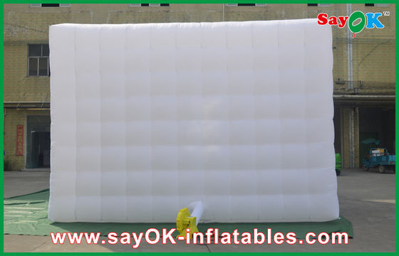 Tenda Outdoor Inflatable Cerah 4x3m Square Tenda Camping Inflatable Untuk Pesta / Pernikahan