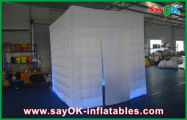 Inflatable Photo Booth Rental Cube Giant Portable Lighted Photo Booth Inflatable With Leds