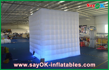 Inflatable Photo Booth Rental Cube Giant Portable Lighted Photo Booth Inflatable With Leds
