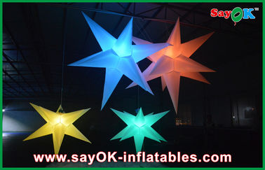 Led Partai Inflatable Pencahayaan Dekorasi Indah Inflatable Bintang