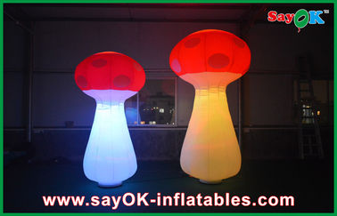 Air Blown Inflatable Jeruk Pencahayaan Acara Inflatable Jamur