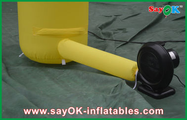 Dekorasi Lengkungan Pernikahan CE / UL Blower Lengkungan Tiup Kustom Bahan PVC Bukti Air