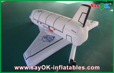 Produk Tiup Kustom Tahan Lama Pesawat Inflable Advertising Airplane Model