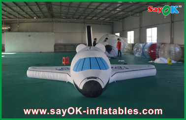 Raksasa Putih Inflatable Air Plane Inflatable Model Dengan CE Atau UL Blower