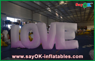 Ponsel 3.1m Led Romantis Inflatable Liburan Dekorasi Air Bukti