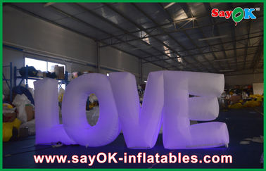 Populer 190T Nylon Inflatable Lighting Decoration Untuk Hari Kasih Sayang