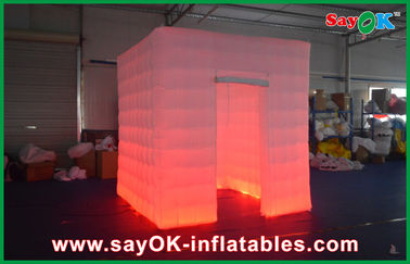 Inflatable Photo Studio Indoor Outdoor Custom Inflatable Advertising Photo Booth / Kios Print Logo