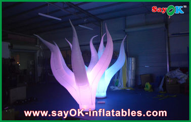 Dipimpin Durable Inflatable Pencahayaan Dekorasi 3m Menarik Di Lantai