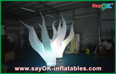 Dipimpin Durable Inflatable Pencahayaan Dekorasi 3m Menarik Di Lantai