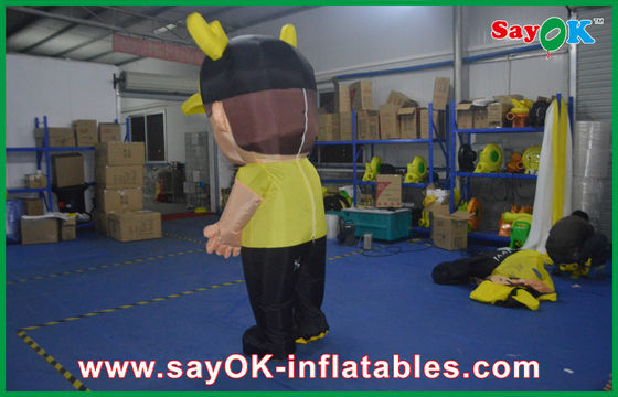 Dekorasi Taman Inflatable Acara Pesta Bergerak Karakter Kartun Inflatable Dengan Kain Oxford