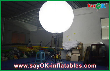 Berdiri Putih Inflatable Pencahayaan Dekorasi Air Balloons Untuk Periklanan Bisnis