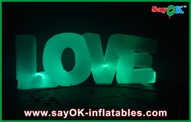 Valentine Inflatable Surat Cinta Dekorasi Lampu Pernikahan Untuk Pernikahan Proposal