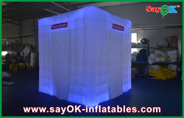 Booth Iklan Menampilkan Cetak Logo Waterproof Wedding Photobooth Inflatable Door For Event