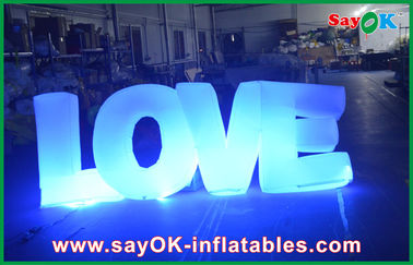 Populer Valentine Inflatable Pencahayaan Dekorasi Engagement Kegiatan