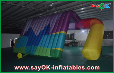Outdoor Advertising Air Inflatable Tent Dicetak Logo Tinggi Air Mata Kekuatan