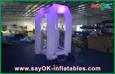 Harga Pabrik Inflatable Money Cube Air Catching Money Game Cash Cube dengan Lampu LED