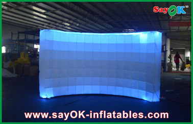 Photo Booth Backdrop Menarik Praktis Inflatable Photo Booth Led Inflatable Air Wall
