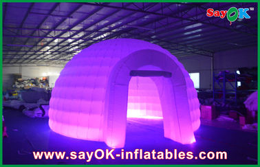 Inflatable Igloo Tent Advertising Dome Inflatable Air Tent, Led Light Inflatable Lawn Tent