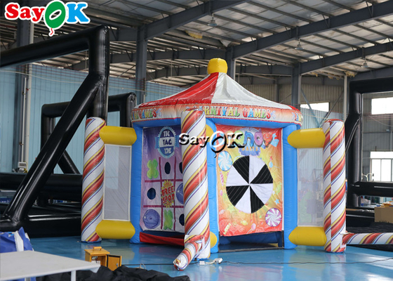Inflatable Lawn Games Tarpalin Interactive Sports Games Bar Pagar Theme Party Inflatable Carnival Game Booth
