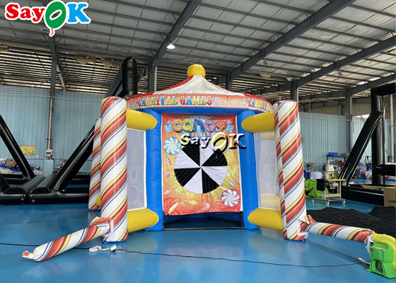 Inflatable Lawn Games Tarpalin Interactive Sports Games Bar Pagar Theme Party Inflatable Carnival Game Booth