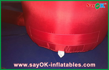 Halloween Archway Inflatable Commercial Advertising Garis Selesai Tiup, Lengkungan Tiup Merah 6 X 4m