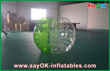 Game Halaman Belakang Tiup Dewasa 1,5m Clear Bubble Ball Soccer TPU Ramah Lingkungan Untuk Disewa