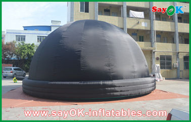 Tenda Kubah Proyeksi Planetarium Tiup Portabel Tenda Bioskop Proyeksi Tiup Untuk Pendidikan Sekolah