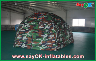 Go Outdoors Tenda Tiup Tenda Udara Tiup Luar Tahan Air, Tenda Kubah Tiup Spider Militer