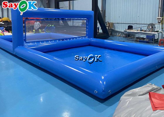 Giant Inflatable Pool Toys Adult Interactive Inflatable Water Volleyball Court Airtight Multifungsi Floating Game