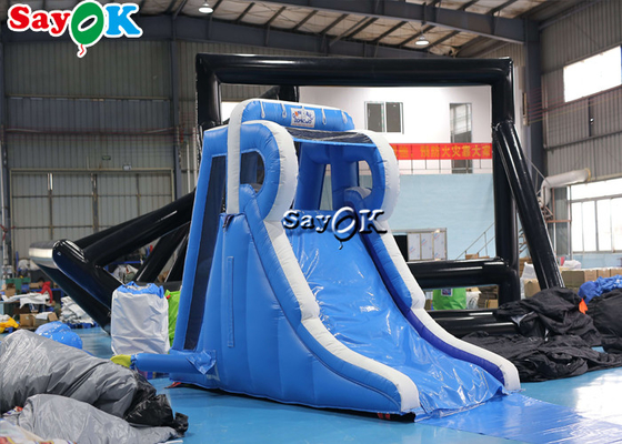 Slide Air Inflatable Ringan Dan Kering Slide Anti Ruptured Logo Printing Outdoor Slide Air Inflatable