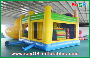 Lucu Inflatable Bounce Puri Tent Jumping Puri Blower Anak