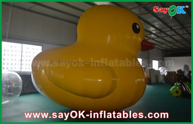 Menggemaskan Pvc Bahan 5m Kustom Inflatable Produk Model Inflatable Yellow Duck