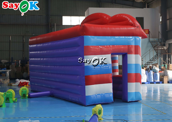 Outwell Air Tenda Pesta Karnaval Tenda Udara Tiup Komersial Untuk Anak-anak Meledakkan Game Booth 6.6x2.8x3.656mH