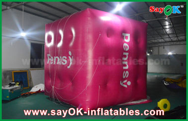 Giant Pinky Inflatable Helium Cube Inflatable Balloon untuk Mempromosikan