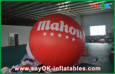 0.2mm Pvc Pencahayaan Promosi Pesta Luar Ruangan Balon Helium Iklan Balon Tiup